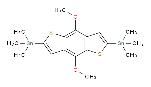 (4,8-dimethoxybenzo[1,2-b:4,5-b']dithiophene-2,6-diyl)bis(trimethylstannane)