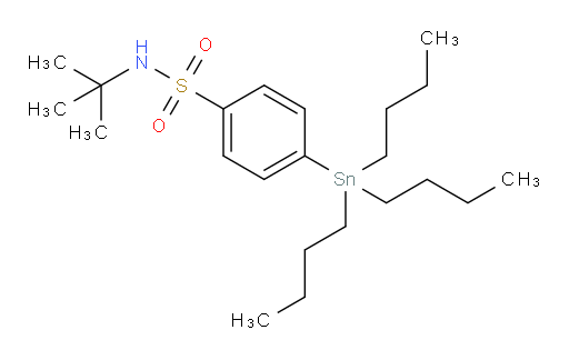 N-(tert-butyl)-4-(tributylstannyl)benzenesulfonamide