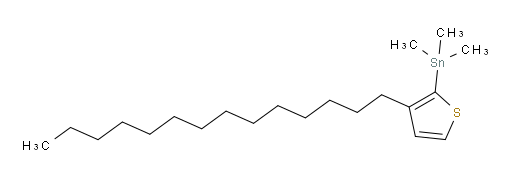 trimethyl(3-tetradecylthiophen-2-yl)stannane