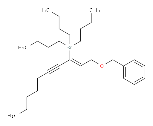 (Z)-(1-(benzyloxy)dec-2-en-4-yn-3-yl)tributylstannane