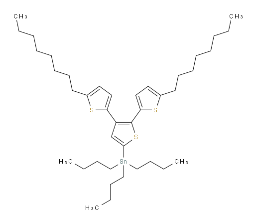tributyl(5,5''-dioctyl-[2,2':3',2''-terthiophen]-5'-yl)stannane