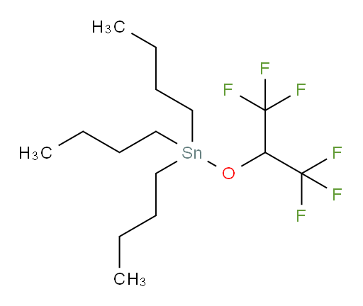 tributyl((1,1,1,3,3,3-hexafluoropropan-2-yl)oxy)stannane