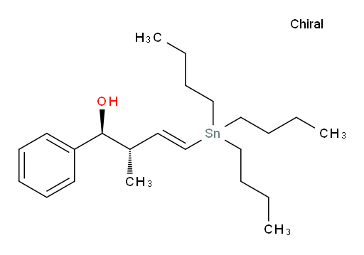 (1S,2S,E)-2-甲基-1-苯基-4-(三丁基锡基)丁-3-烯-1-醇