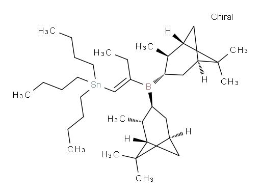 ((Z)-2-(bis((1S,2R,3S,5S)-2,6,6-trimethylbicyclo[3.1.1]heptan-3-yl)boryl)but-1-en-1-yl)tributylstannane