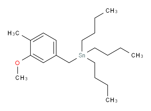 tributyl(3-methoxy-4-methylbenzyl)stannane