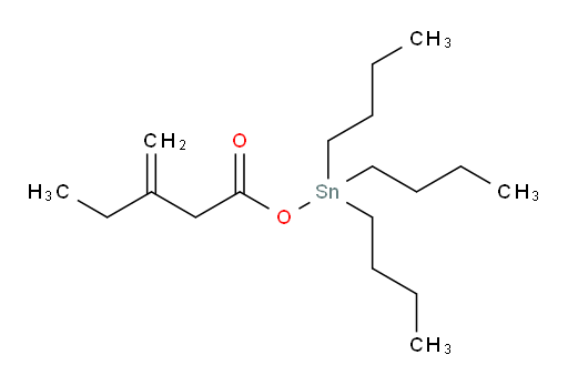 tributylstannyl 3-methylenepentanoate
