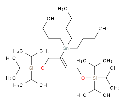 (Z)-3,3,10,10-四异丙基-2,11-二甲基-6-(三丁基锡基)-4,9-二氧杂-3,10-二硅杂十二-6-烯