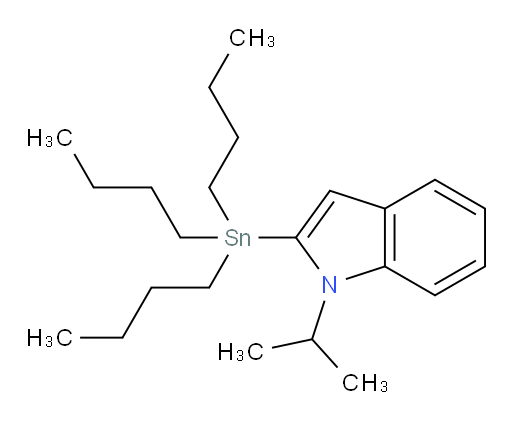 1-异丙基-2-(三丁基锡基)-1H-吲哚