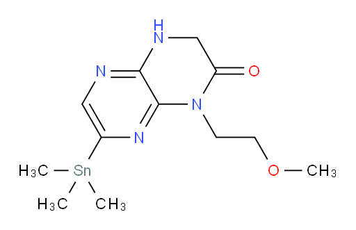 1-(2-methoxyethyl)-7-(trimethylstannyl)-3,4-dihydropyrazino[2,3-b]pyrazin-2(1H)-one