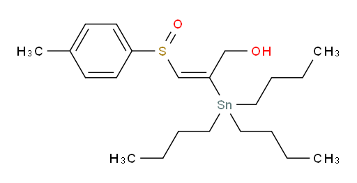 (E)-3-(对甲苯基亚砜)-2-(三丁基锡基)丙-2-烯-1-醇