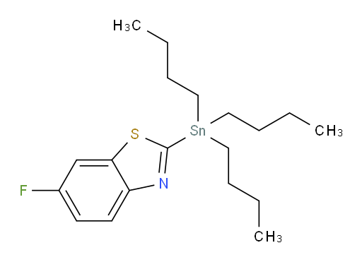 6-氟-2-(三丁基锡基)苯并[d]噻唑