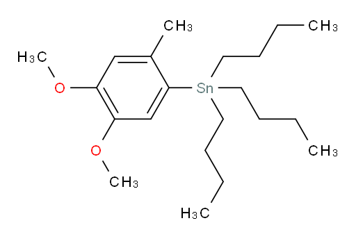 tributyl(4,5-dimethoxy-2-methylphenyl)stannane