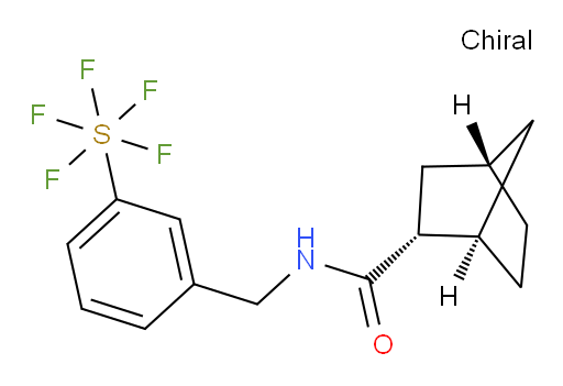 [rel-3-[[[[(1R,2R,4S)-Bicyclo[2.2.1]hept-2-yl]carbonyl]amino]methyl]phenyl]sulfur pentafluoride