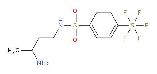 [4-[[(3-Aminobutyl)amino]sulfonyl]phenyl]sulfur pentafluoride