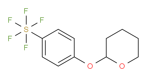 [4-[(tetrahydro-2H-pyran-2-yl)oxy]phenyl]sulfur pentafluoride