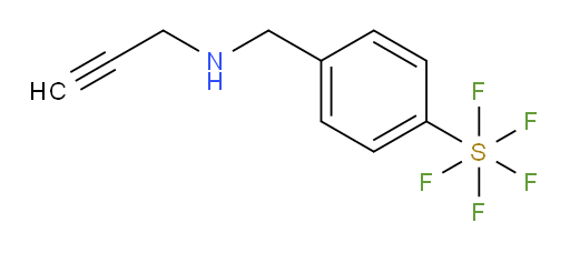 4-((prop-2-yn-1-ylamino)methyl)(pentafluoromercapto)benzene