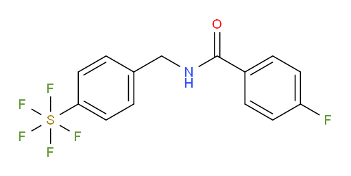 [4-[[(4-fluorobenzoyl)amino]methyl]phenyl]sulfur pentafluoride