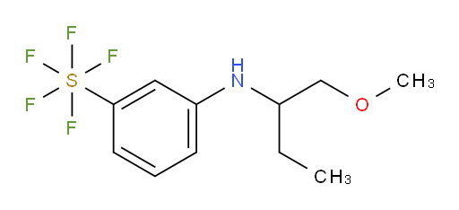 [3-[[1-(methoxymethyl)propyl]amino]phenyl]sulfur pentafluoride
