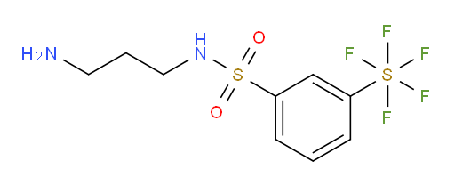 [3-[[(3-Aminopropyl)amino]sulfonyl]phenyl]sulfur pentafluoride