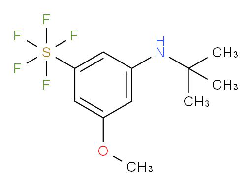 [3-[(1,1-Dimethylethyl)amino]-5-methoxyphenyl]sulfur pentafluoride