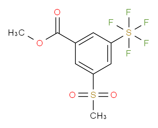 [3-(methoxycarbonyl)-5-(methylsulfonyl)phenyl]sulfur pentafluoride