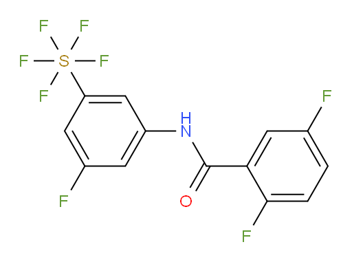[3-[(2,5-Difluorobenzoyl)amino]-5-fluorophenyl]sulfur pentafluoride