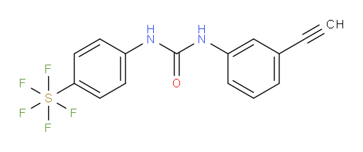 [4-[[[(3-Ethynylphenyl)amino]carbonyl]amino]phenyl]sulfur pentafluoride