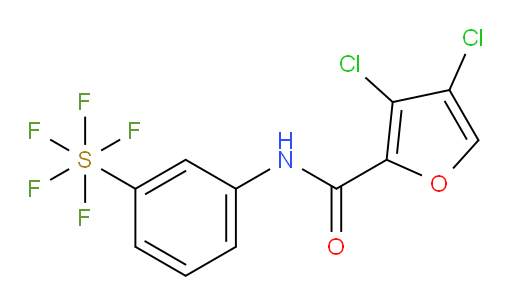[3-[[(3,4-Dichloro-2-furanyl)carbonyl]amino]phenyl]sulfur pentafluoride
