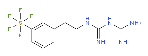 N-[2-(3-(pentafluoromercapto)-Phenyl)ethyl]imidodicarbonimidic diamide