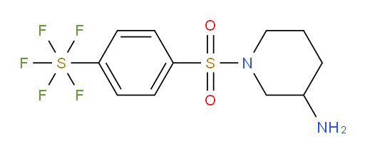 [4-[(3-Amino-1-piperidinyl)sulfonyl]phenyl]sulfur pentafluoride