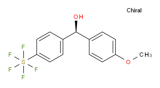 (S)-(4-(pentafluoromercapto)phenyl)(4-methoxyphenyl)methanol
