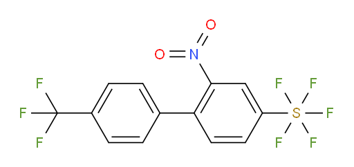 [2-nitro-4'-(trifluoromethyl)-biphenyl-4-yl]sulfur pentafluoride