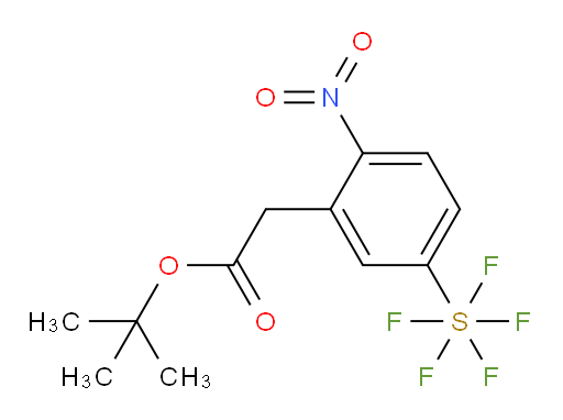 [3-[2-(1,1-Dimethylethoxy)-2-oxoethyl]-4-nitrophenyl]sulfur pentafluoride