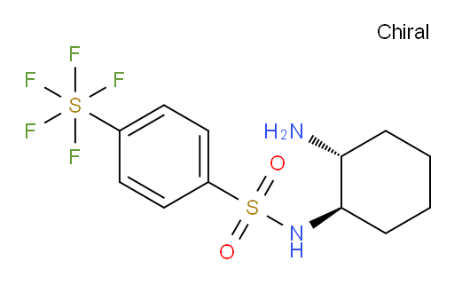 [4-[[[(1R,2R)-2-Aminocyclohexyl]amino]sulfonyl]phenyl]sulfur pentafluoride