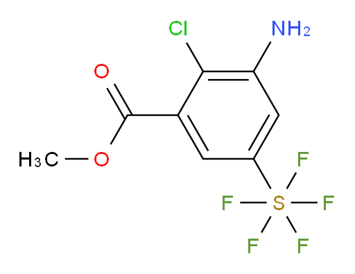 [3-amino-4-chloro-5-(methoxycarbonyl)phenyl]sulfur pentafluoride