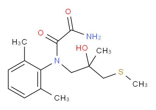 N1-(2,6-dimethylphenyl)-N1-(2-hydroxy-2-methyl-3-(methylthio)propyl)oxalamide