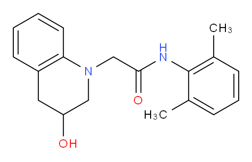 N-(2,6-dimethylphenyl)-2-(3-hydroxy-3,4-dihydroquinolin-1(2H)-yl)acetamide