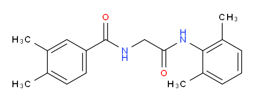 N-(2-((2,6-dimethylphenyl)amino)-2-oxoethyl)-3,4-dimethylbenzamide