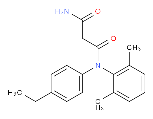 N1-(2,6-dimethylphenyl)-N1-(4-ethylphenyl)malonamide