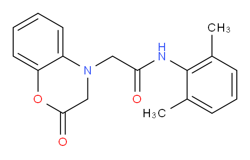 N-(2,6-dimethylphenyl)-2-(2-oxo-2H-benzo[b][1,4]oxazin-4(3H)-yl)acetamide