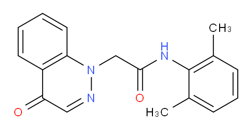 N-(2,6-dimethylphenyl)-2-(4-oxocinnolin-1(4H)-yl)acetamide