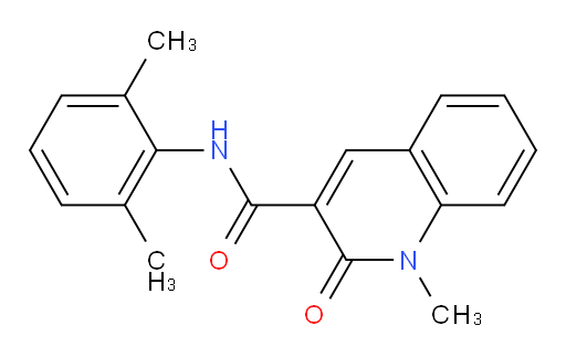 N-(2,6-dimethylphenyl)-1-methyl-2-oxo-1,2-dihydroquinoline-3-carboxamide