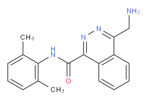 4-(aminomethyl)-N-(2,6-dimethylphenyl)phthalazine-1-carboxamide