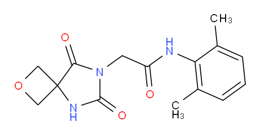 N-(2,6-dimethylphenyl)-2-(6,8-dioxo-2-oxa-5,7-diazaspiro[3.4]octan-7-yl)acetamide