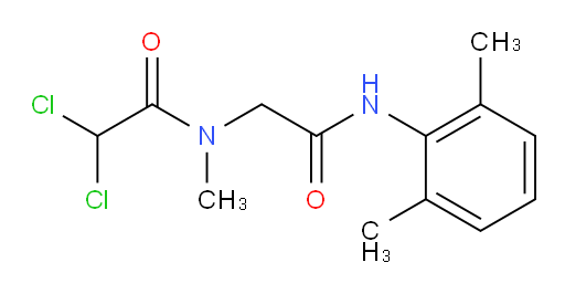 2,2-dichloro-N-(2-((2,6-dimethylphenyl)amino)-2-oxoethyl)-N-methylacetamide