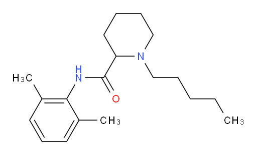 N-(2,6-dimethylphenyl)-1-pentylpiperidine-2-carboxamide