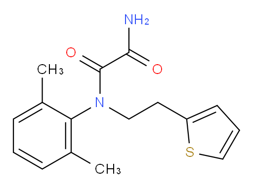 N1-(2,6-dimethylphenyl)-N1-(2-(thiophen-2-yl)ethyl)oxalamide