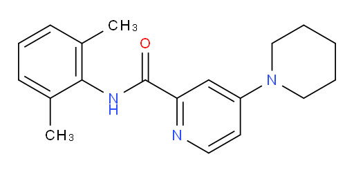 N-(2,6-dimethylphenyl)-4-(piperidin-1-yl)picolinamide