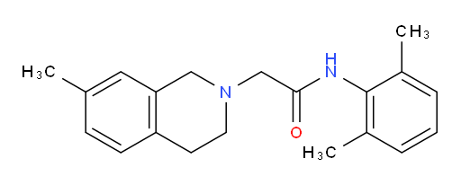 N-(2,6-dimethylphenyl)-2-(7-methyl-3,4-dihydroisoquinolin-2(1H)-yl)acetamide