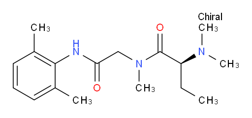 (S)-2-(dimethylamino)-N-(2-((2,6-dimethylphenyl)amino)-2-oxoethyl)-N-methylbutanamide